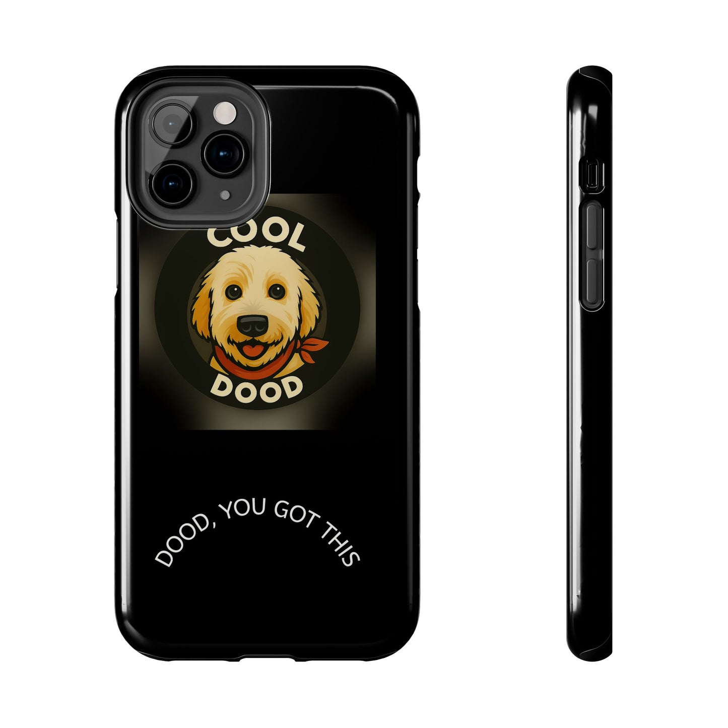 Cool Dog Phone Cases - One Cool Dood - Tough Dog Lover Cases, Gift for Pet Owners, Stylish Dog-Themed Cases, Fun Cell Phone Accessories