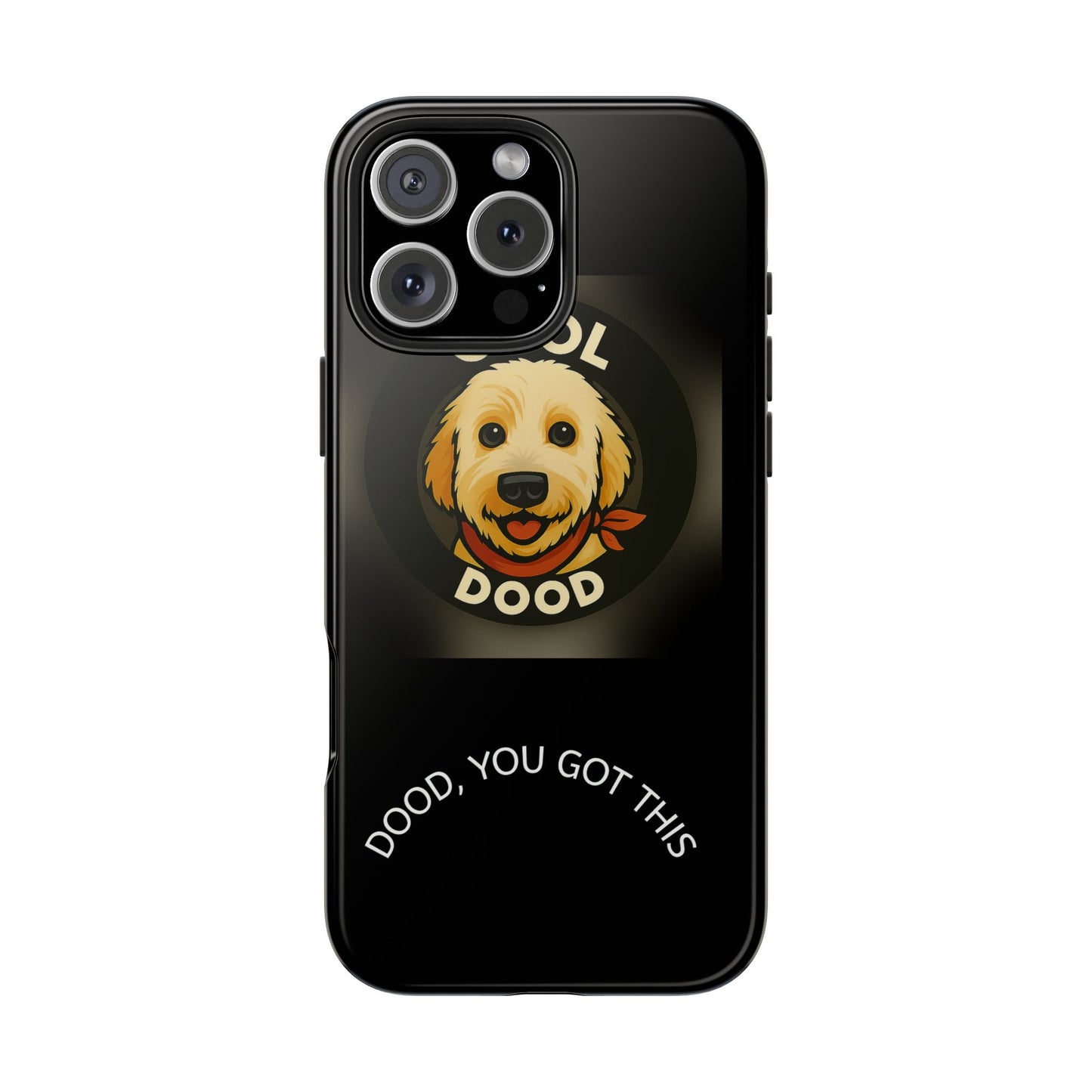 Cool Dog Phone Cases - One Cool Dood - Tough Dog Lover Cases, Gift for Pet Owners, Stylish Dog-Themed Cases, Fun Cell Phone Accessories