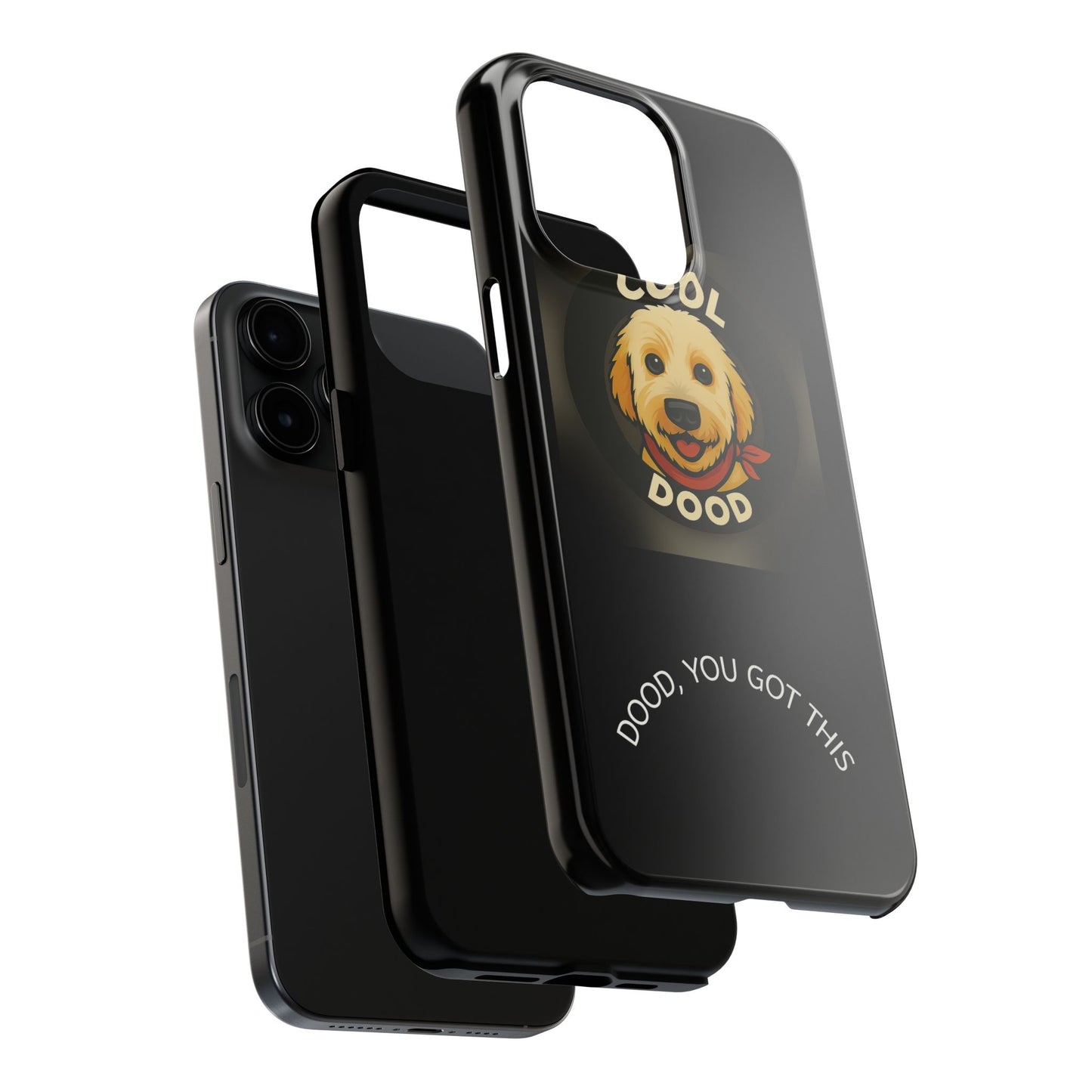 Cool Dog Phone Cases - One Cool Dood - Tough Dog Lover Cases, Gift for Pet Owners, Stylish Dog-Themed Cases, Fun Cell Phone Accessories