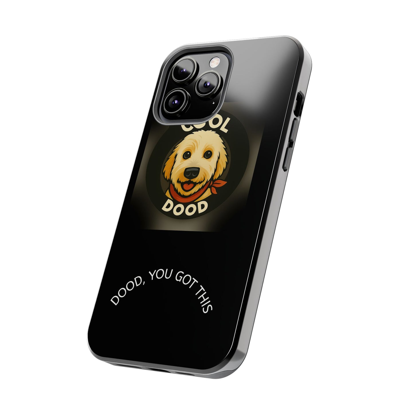Cool Dog Phone Cases - One Cool Dood - Tough Dog Lover Cases, Gift for Pet Owners, Stylish Dog-Themed Cases, Fun Cell Phone Accessories