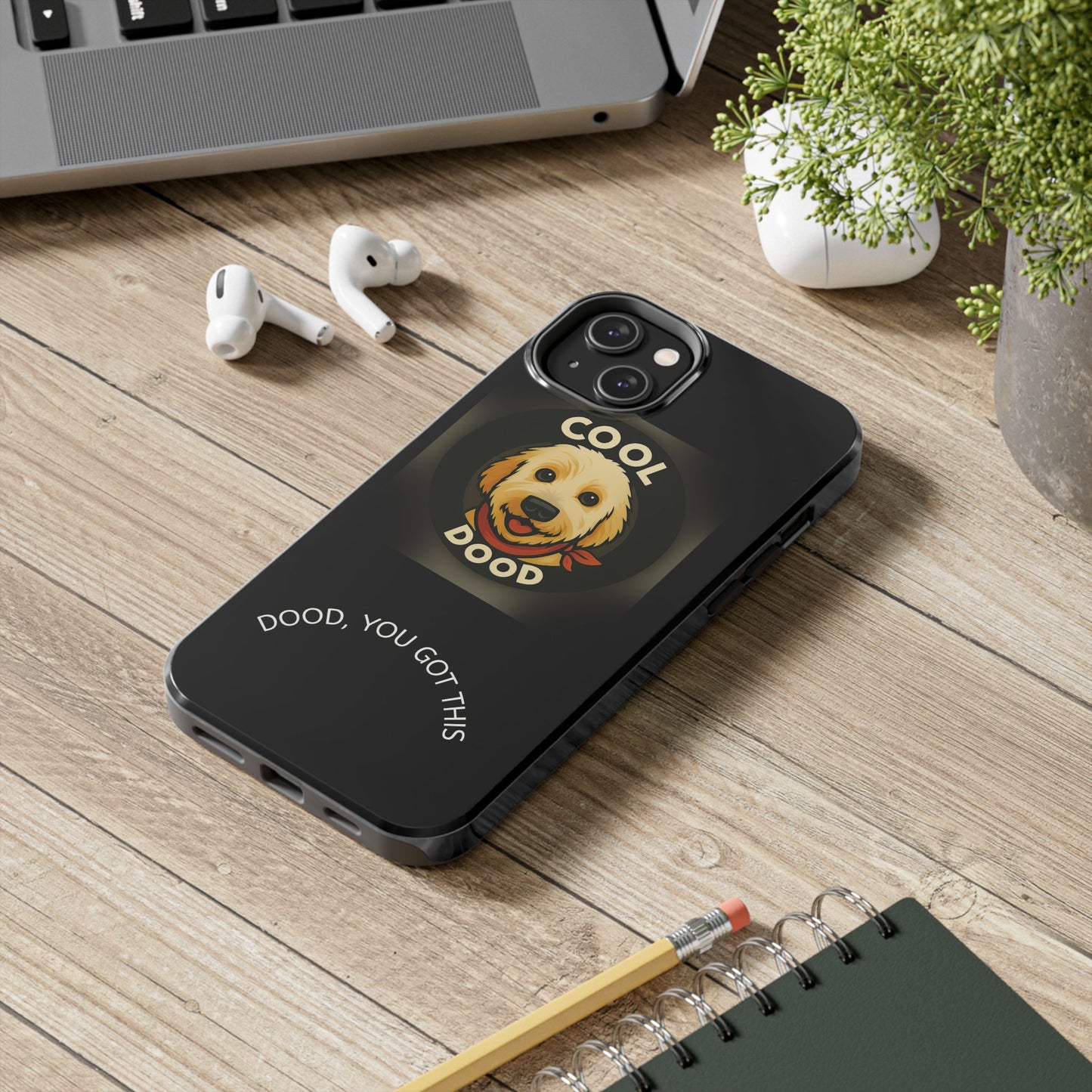 Cool Dog Phone Cases - One Cool Dood - Tough Dog Lover Cases, Gift for Pet Owners, Stylish Dog-Themed Cases, Fun Cell Phone Accessories