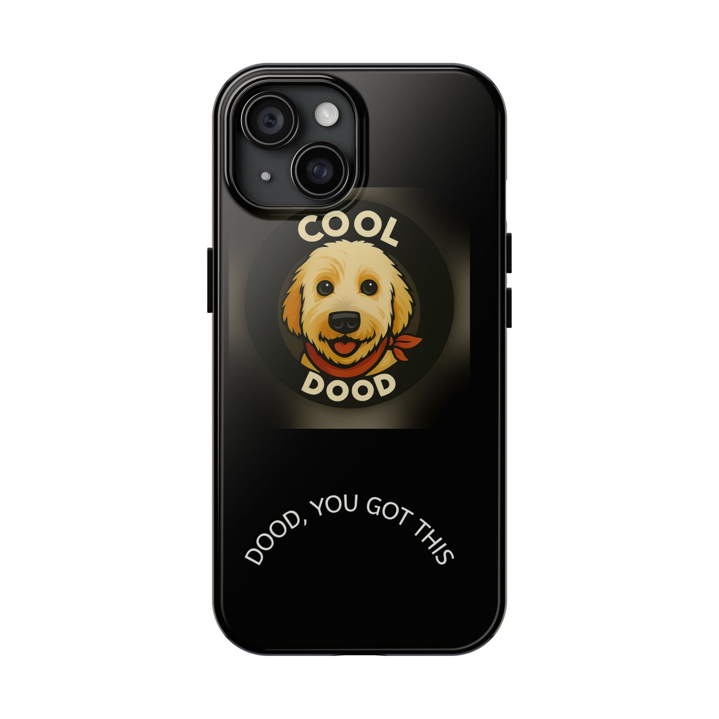 Cool Dog Phone Cases - One Cool Dood - Tough Dog Lover Cases, Gift for Pet Owners, Stylish Dog-Themed Cases, Fun Cell Phone Accessories