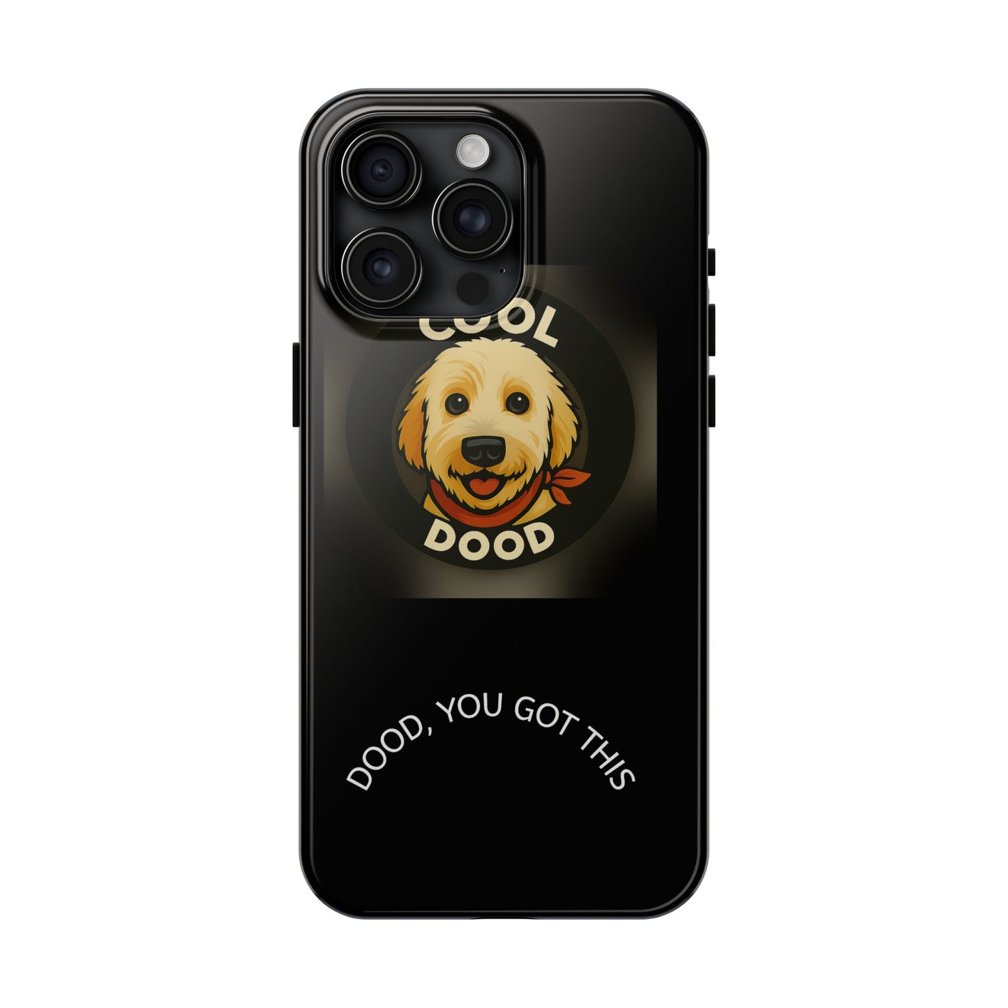 Cool Dog Phone Cases - One Cool Dood - Tough Dog Lover Cases, Gift for Pet Owners, Stylish Dog-Themed Cases, Fun Cell Phone Accessories