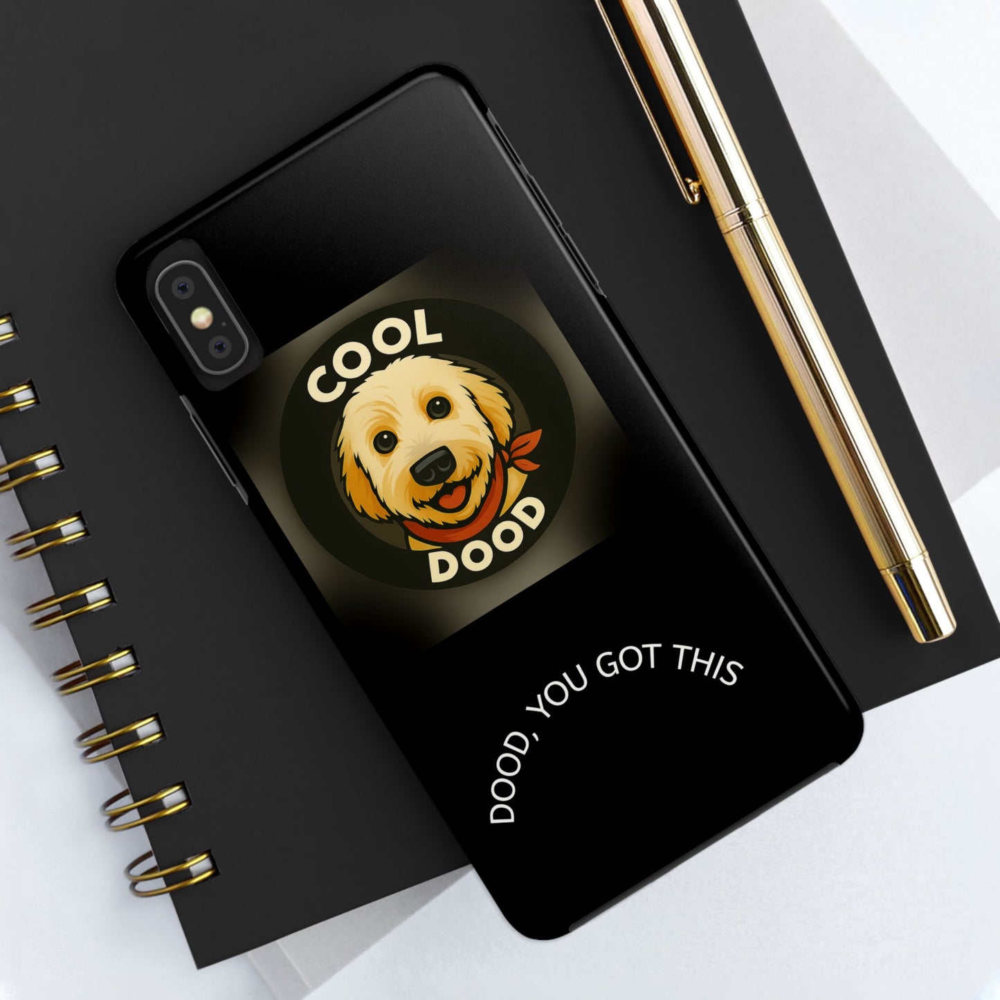 Cool Dog Phone Cases - One Cool Dood - Tough Dog Lover Cases, Gift for Pet Owners, Stylish Dog-Themed Cases, Fun Cell Phone Accessories