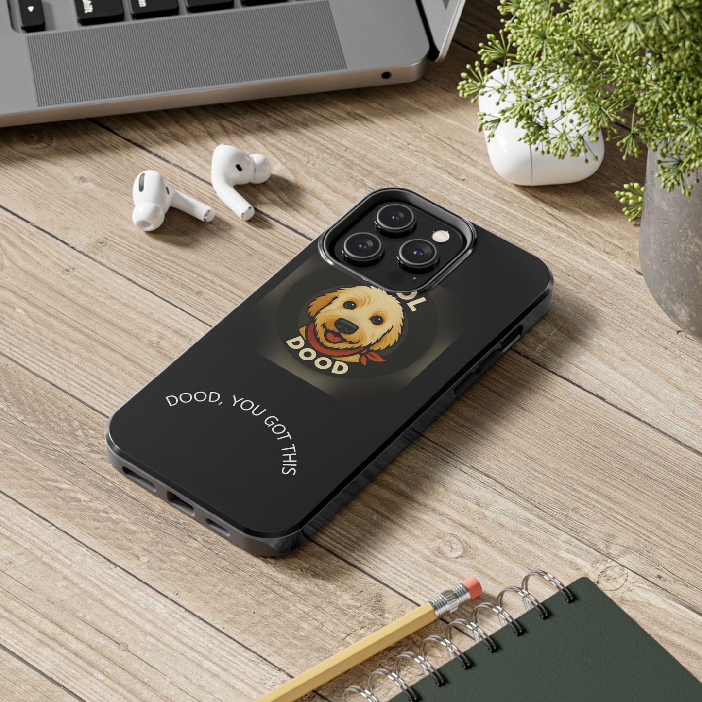 Cool Dog Phone Cases - One Cool Dood - Tough Dog Lover Cases, Gift for Pet Owners, Stylish Dog-Themed Cases, Fun Cell Phone Accessories