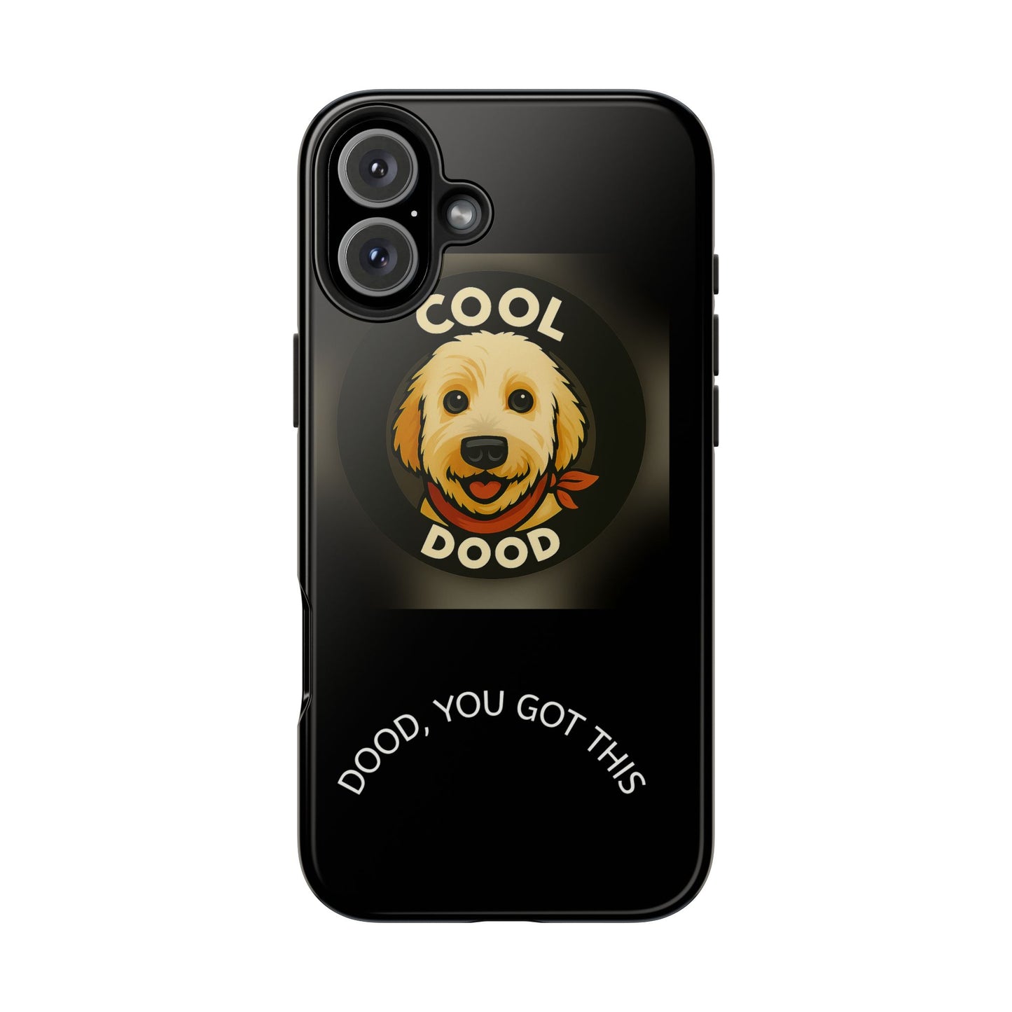 Cool Dog Phone Cases - One Cool Dood - Tough Dog Lover Cases, Gift for Pet Owners, Stylish Dog-Themed Cases, Fun Cell Phone Accessories