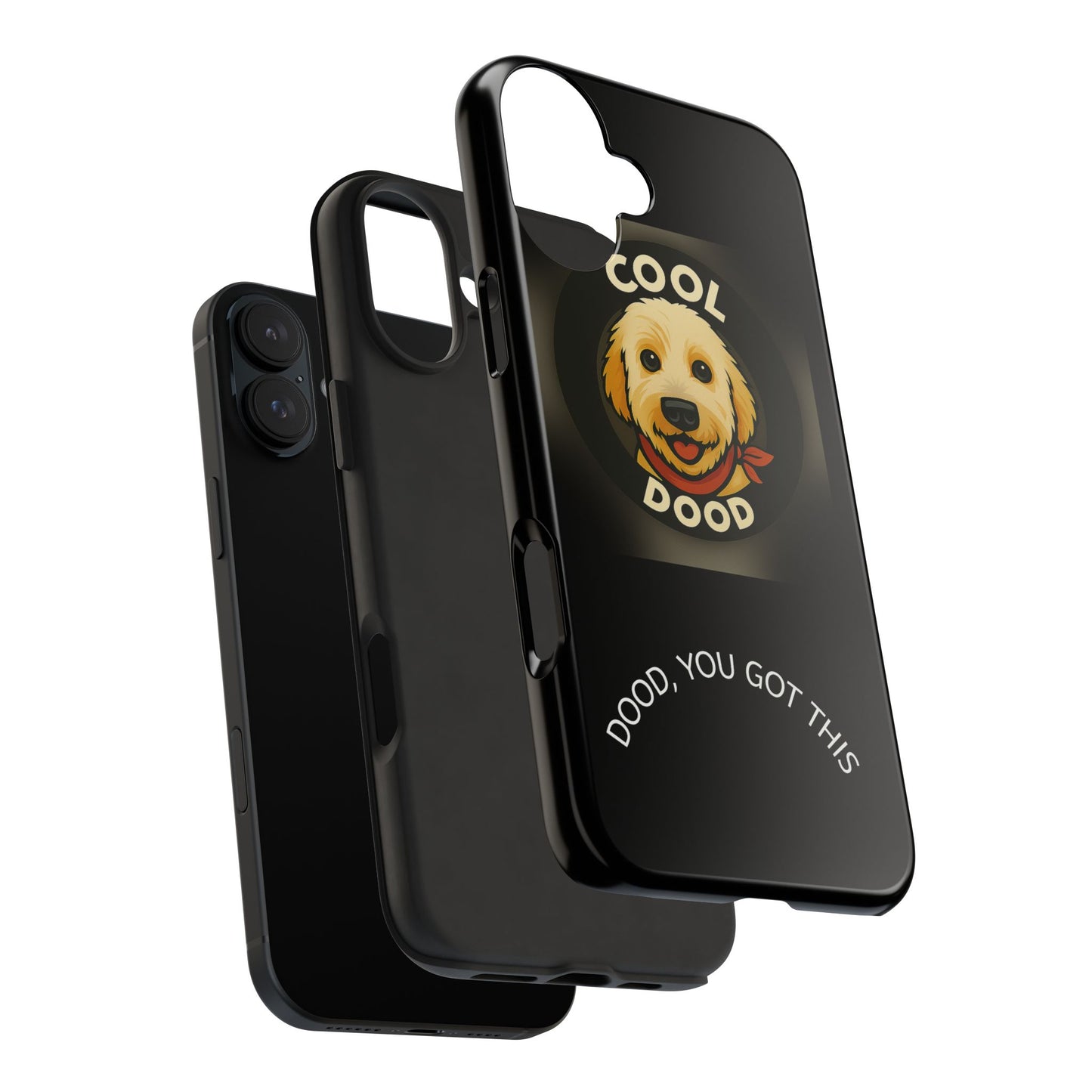 Cool Dog Phone Cases - One Cool Dood - Tough Dog Lover Cases, Gift for Pet Owners, Stylish Dog-Themed Cases, Fun Cell Phone Accessories