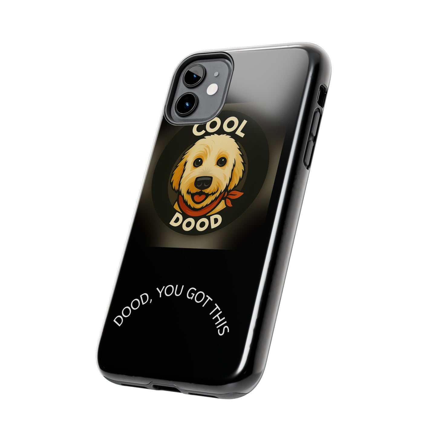Cool Dog Phone Cases - One Cool Dood - Tough Dog Lover Cases, Gift for Pet Owners, Stylish Dog-Themed Cases, Fun Cell Phone Accessories