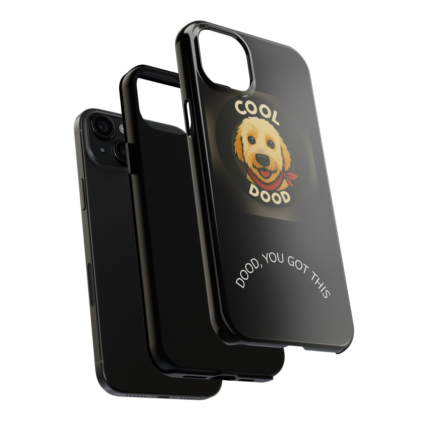 Cool Dog Phone Cases - One Cool Dood - Tough Dog Lover Cases, Gift for Pet Owners, Stylish Dog-Themed Cases, Fun Cell Phone Accessories