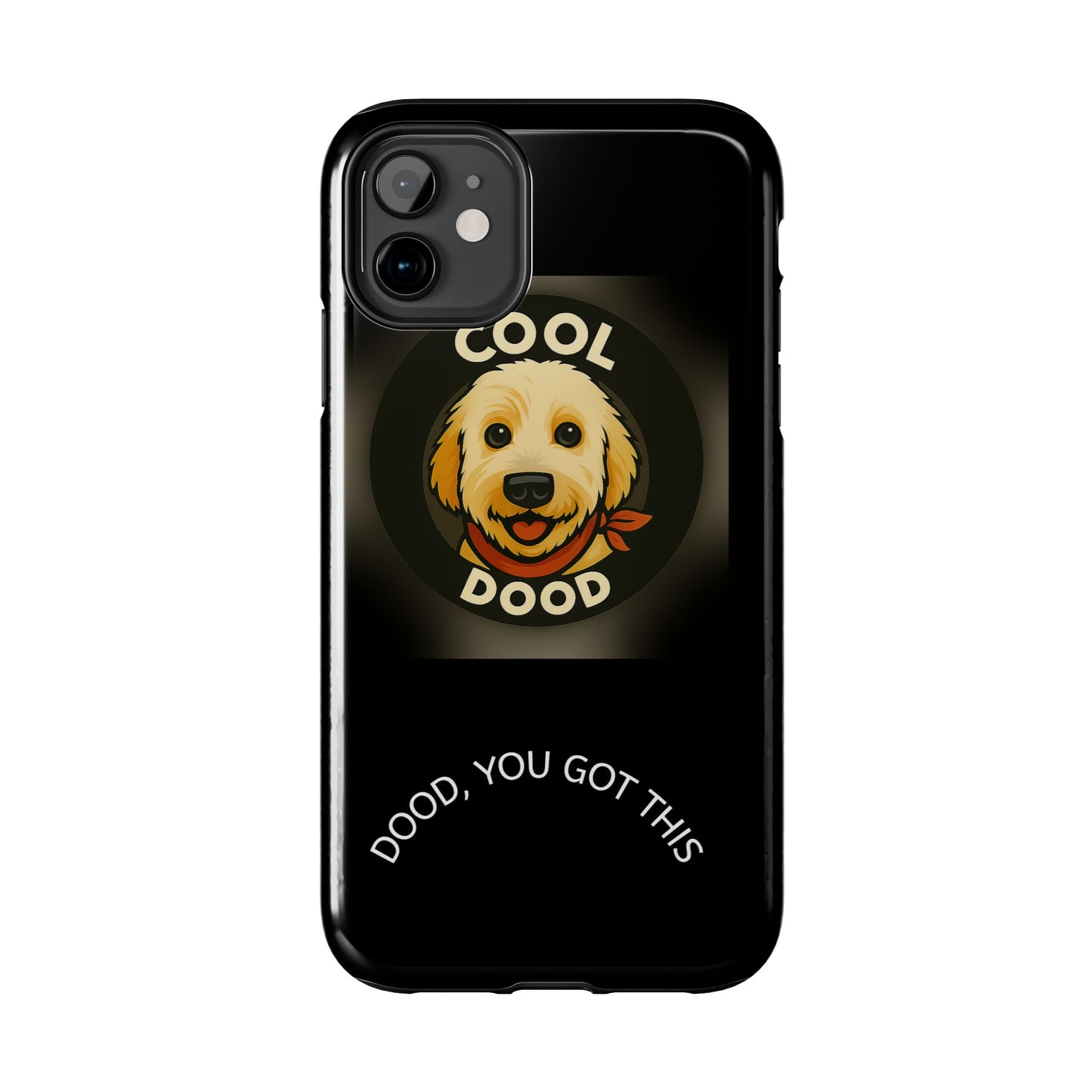 Cool Dog Phone Cases - One Cool Dood - Tough Dog Lover Cases, Gift for Pet Owners, Stylish Dog-Themed Cases, Fun Cell Phone Accessories