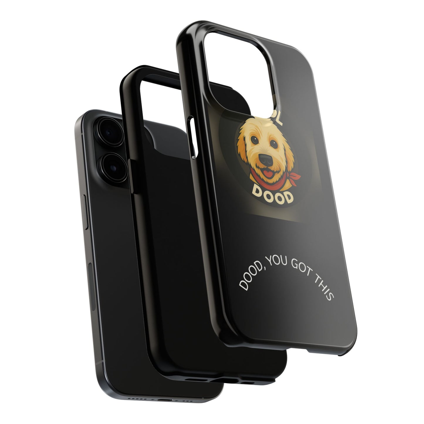 Cool Dog Phone Cases - One Cool Dood - Tough Dog Lover Cases, Gift for Pet Owners, Stylish Dog-Themed Cases, Fun Cell Phone Accessories