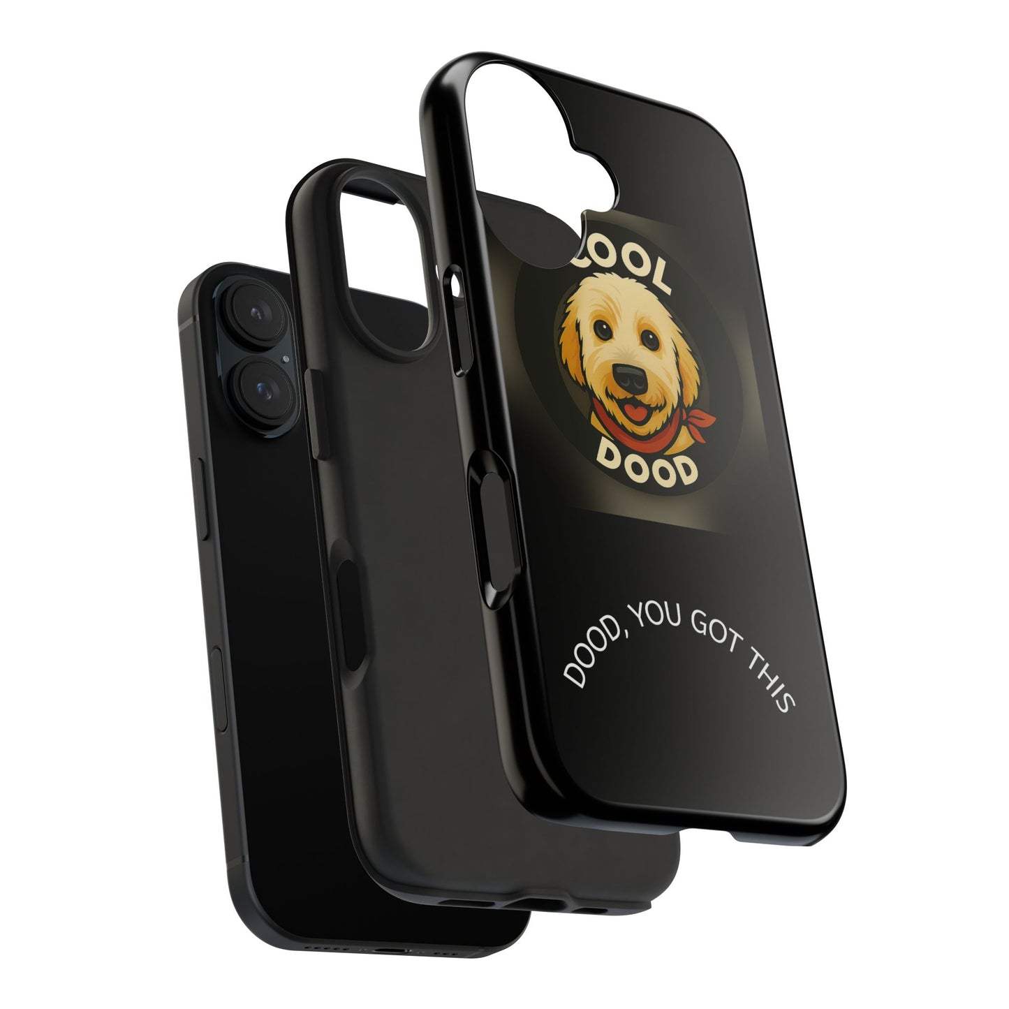 Cool Dog Phone Cases - One Cool Dood - Tough Dog Lover Cases, Gift for Pet Owners, Stylish Dog-Themed Cases, Fun Cell Phone Accessories