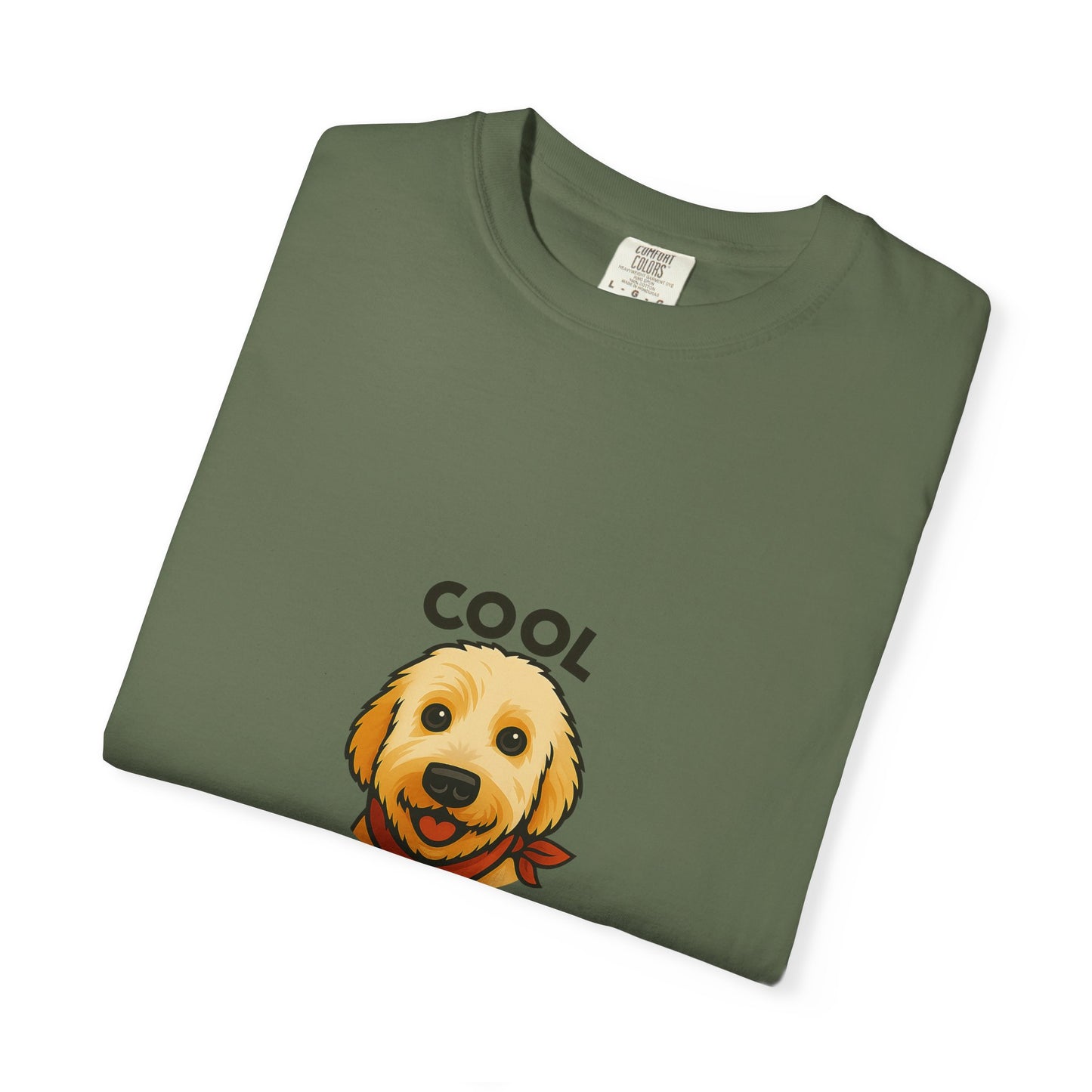 One Cool Dood Unisex Garment-Dyed T-shirt | Dog Lover Tee, Casual Wear, Gift for Pet Owners, Animal Lovers, Birthday Apparel