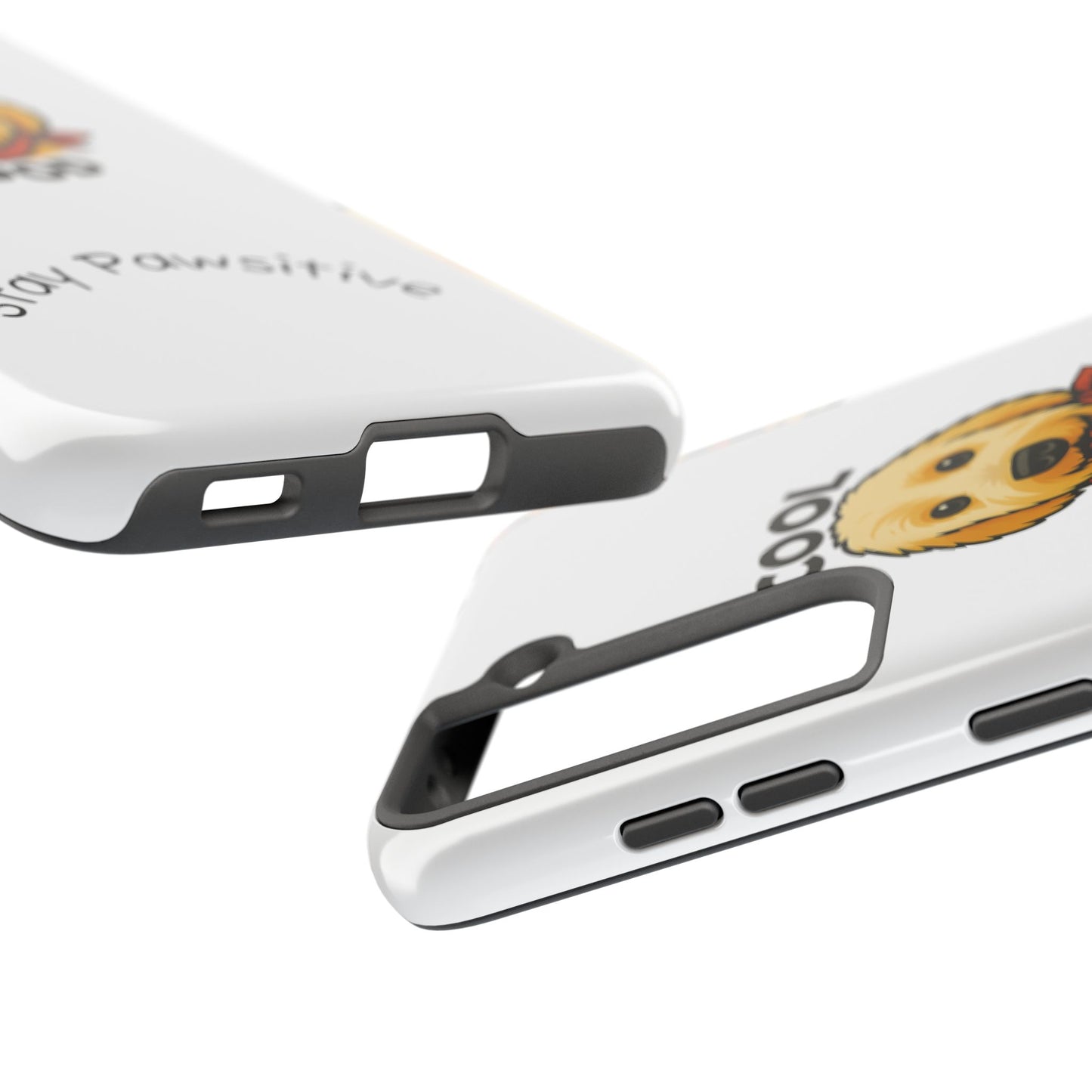 Cool Dood Dog Phone Cases | Stay Pawsitive Gift, Pet Lover Accessories, Custom Dog Owner Case, Unique Pet Gifts, Fun Phone Protection