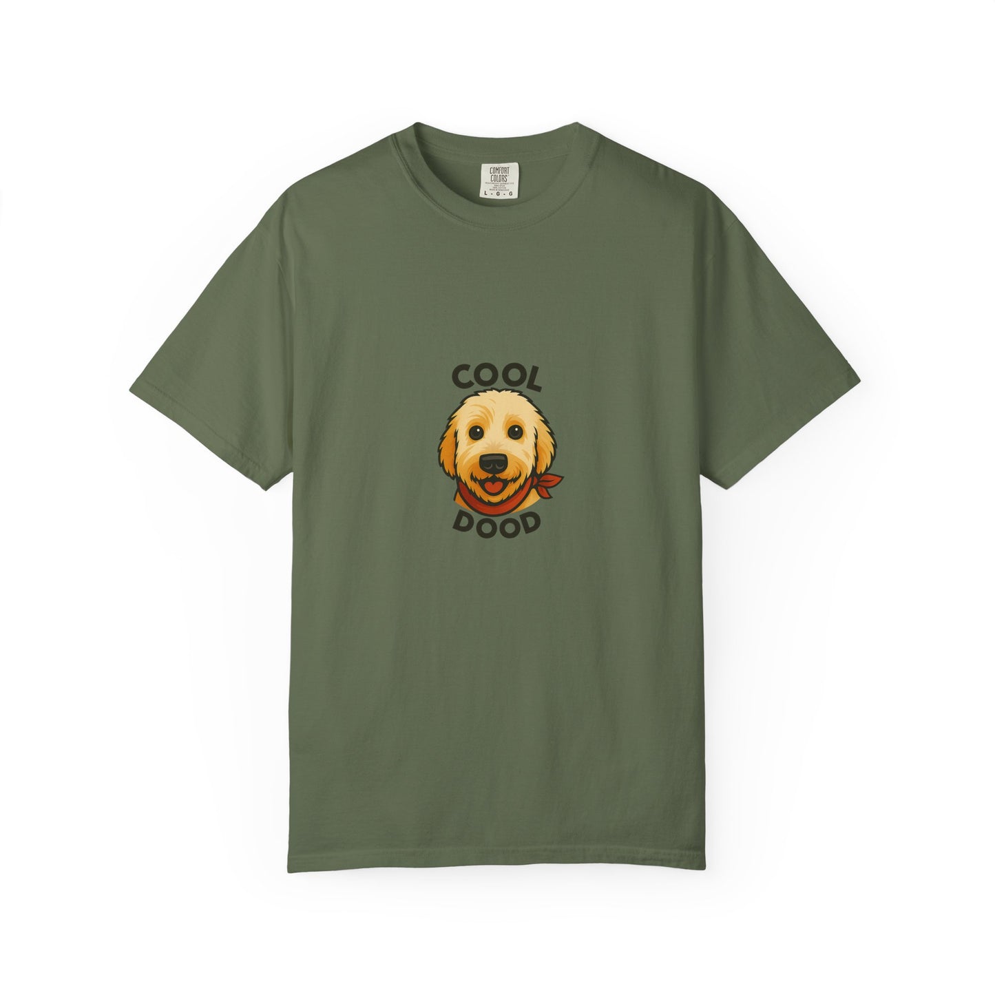 One Cool Dood Unisex Garment-Dyed T-shirt | Dog Lover Tee, Casual Wear, Gift for Pet Owners, Animal Lovers, Birthday Apparel