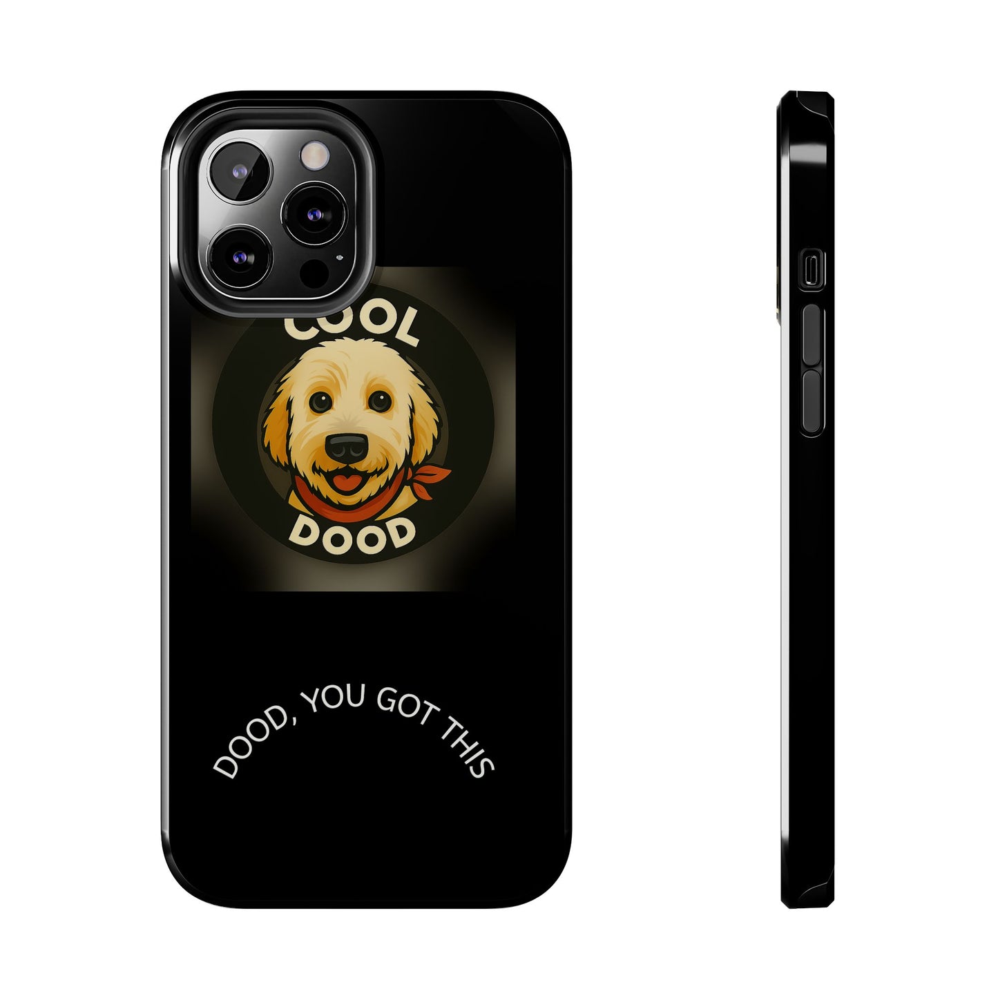 Cool Dog Phone Cases - One Cool Dood - Tough Dog Lover Cases, Gift for Pet Owners, Stylish Dog-Themed Cases, Fun Cell Phone Accessories