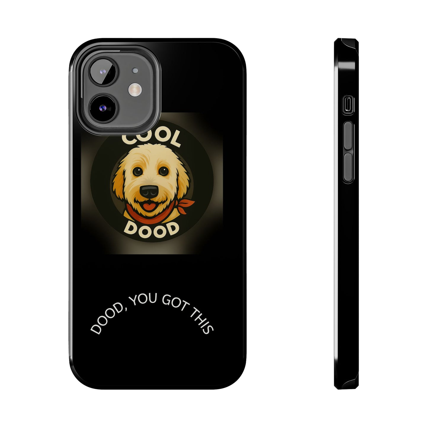 Cool Dog Phone Cases - One Cool Dood - Tough Dog Lover Cases, Gift for Pet Owners, Stylish Dog-Themed Cases, Fun Cell Phone Accessories