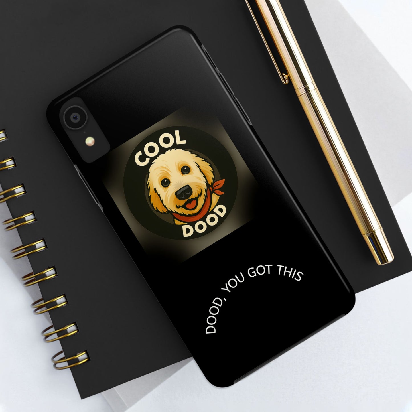 Cool Dog Phone Cases - One Cool Dood - Tough Dog Lover Cases, Gift for Pet Owners, Stylish Dog-Themed Cases, Fun Cell Phone Accessories