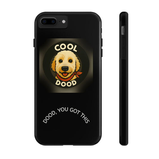 Cool Dog Phone Cases - One Cool Dood - Tough Dog Lover Cases, Gift for Pet Owners, Stylish Dog-Themed Cases, Fun Cell Phone Accessories