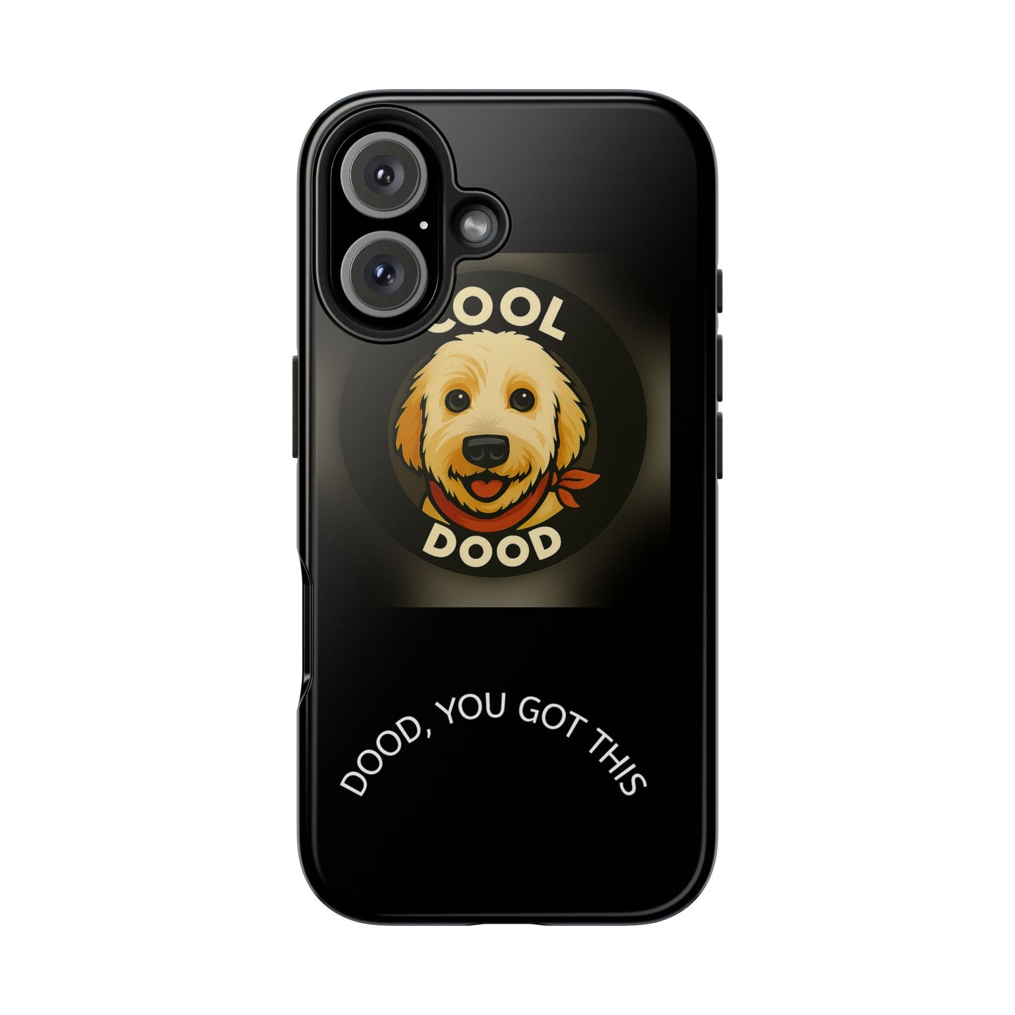 Cool Dog Phone Cases - One Cool Dood - Tough Dog Lover Cases, Gift for Pet Owners, Stylish Dog-Themed Cases, Fun Cell Phone Accessories