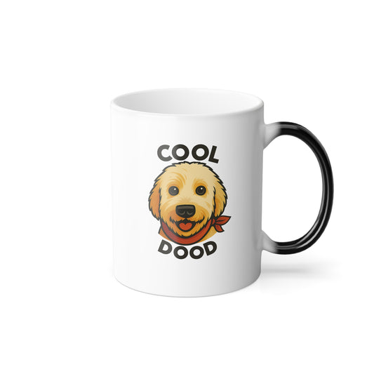 Cute Dog Color Morphing Mug - Perfect for Pet Lovers, Gifts for Dog Owners, Coffee Mugs, Fun Kitchenware, Unique Home Decor