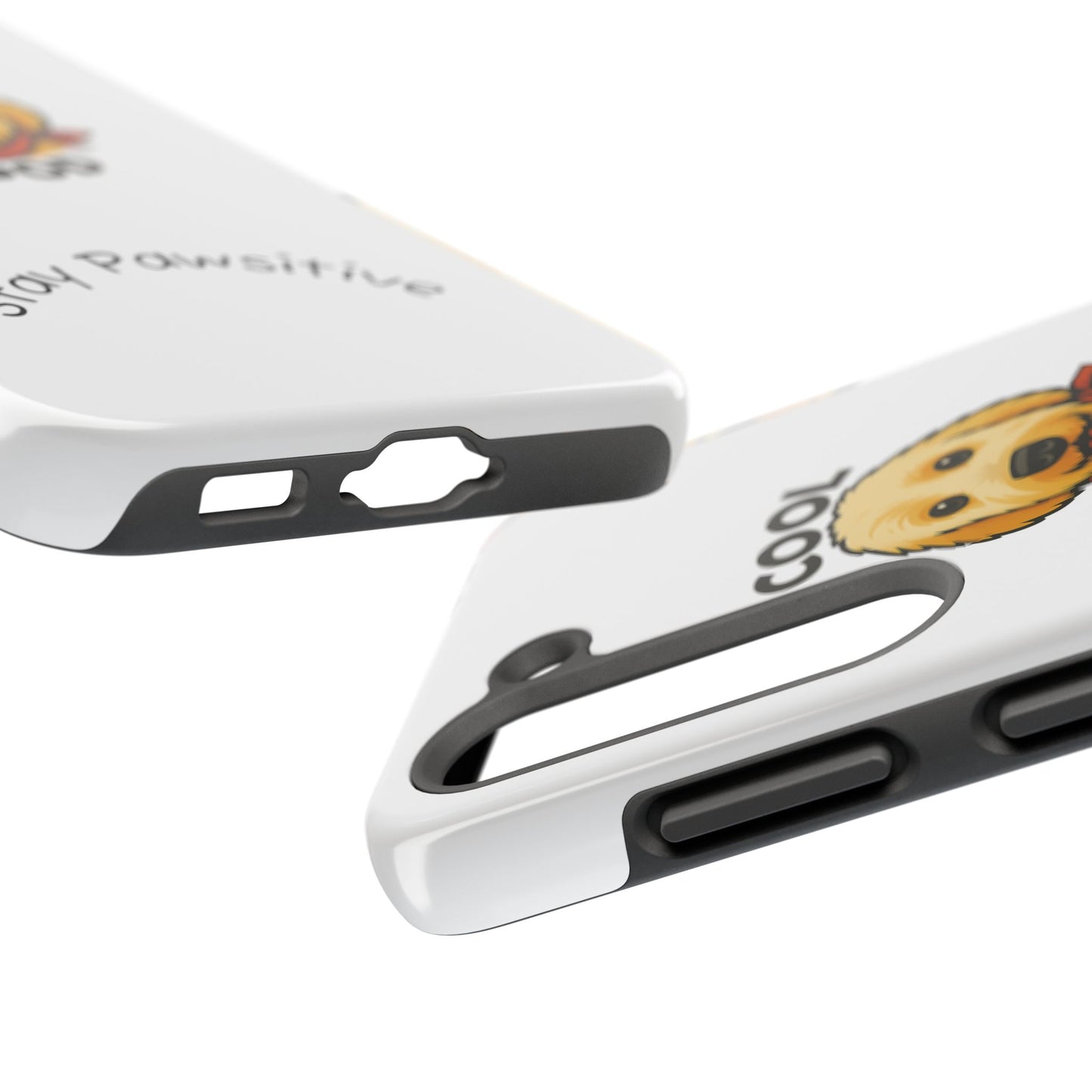 Cool Dood Dog Phone Cases | Stay Pawsitive Gift, Pet Lover Accessories, Custom Dog Owner Case, Unique Pet Gifts, Fun Phone Protection