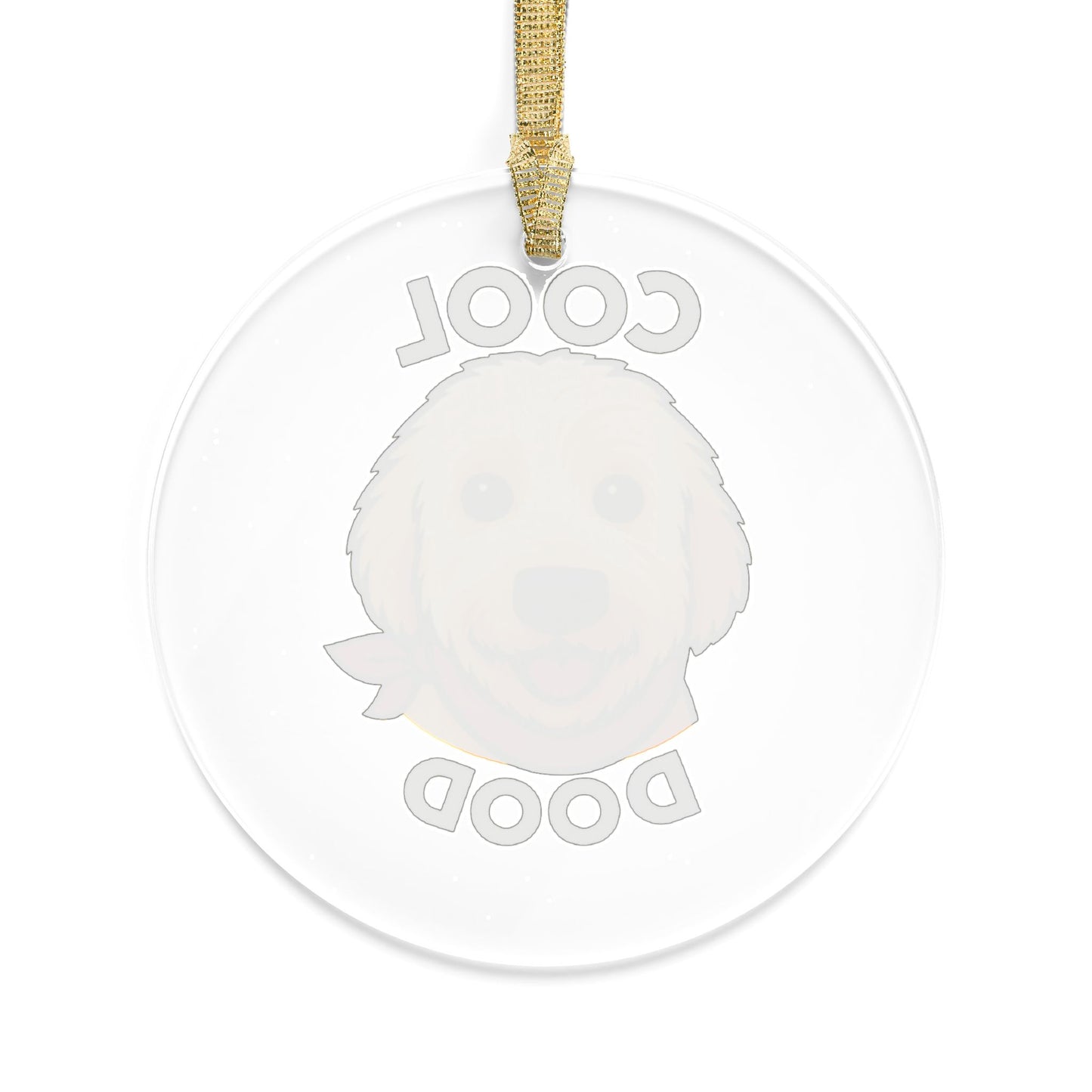 Personalized Dog Lover Acrylic Ornaments, Pet Memorial Gifts, Holiday Decorations, Unique Home Accents, One Cool Dood Ornament