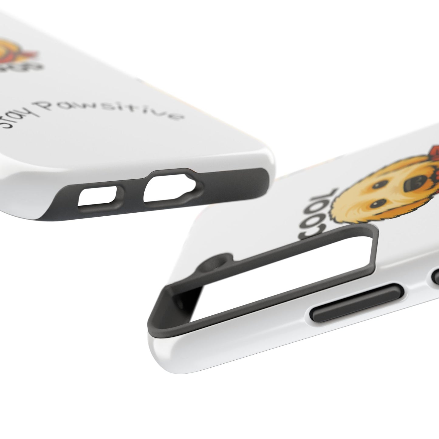 Cool Dood Dog Phone Cases | Stay Pawsitive Gift, Pet Lover Accessories, Custom Dog Owner Case, Unique Pet Gifts, Fun Phone Protection