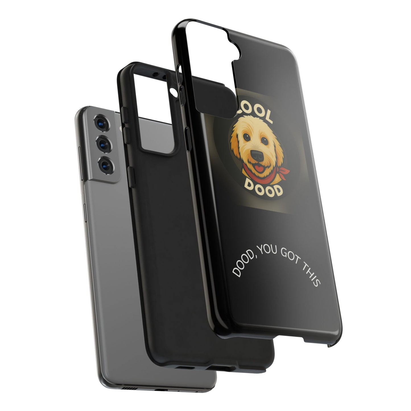 Cool Dog Phone Cases - One Cool Dood - Tough Dog Lover Cases, Gift for Pet Owners, Stylish Dog-Themed Cases, Fun Cell Phone Accessories