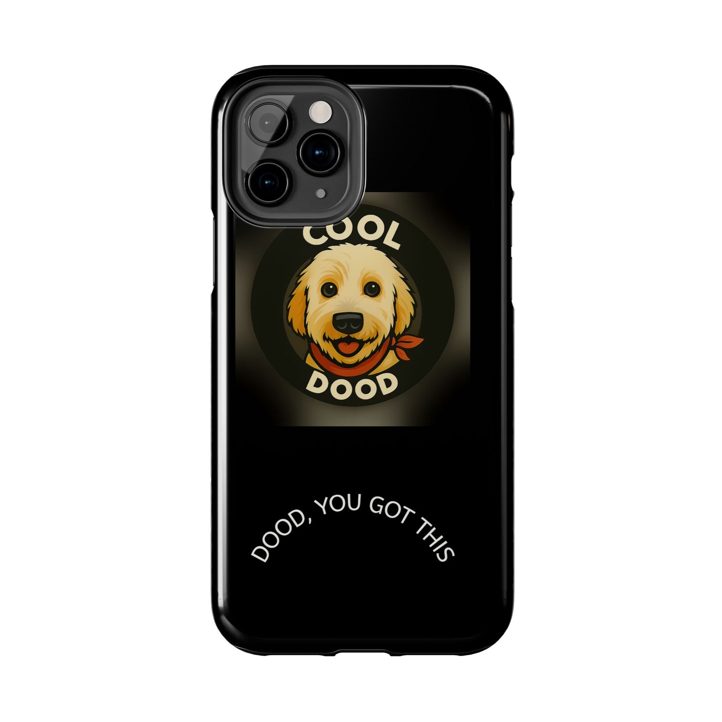 Cool Dog Phone Cases - One Cool Dood - Tough Dog Lover Cases, Gift for Pet Owners, Stylish Dog-Themed Cases, Fun Cell Phone Accessories